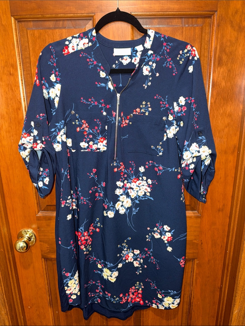 New York & Company floral dress size medium